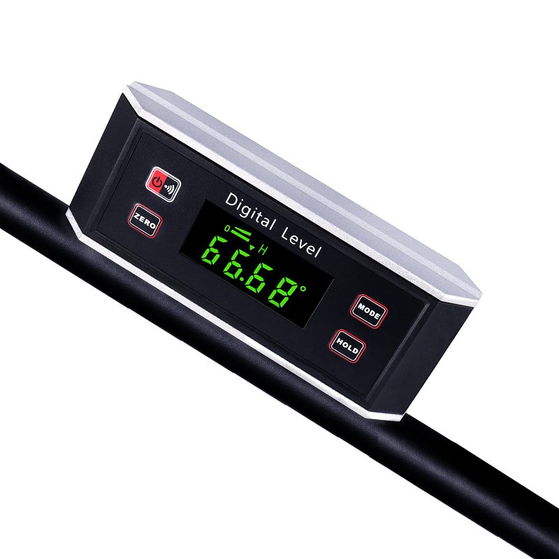 weikani Inclinometer  Digital Protractor/Level/Angle Finder and Gauge Tools with V-Groove Magnetic Base and Backlight - Dust and Waterproof IP65 Precision Smart Level(Not include battery) - Image 1